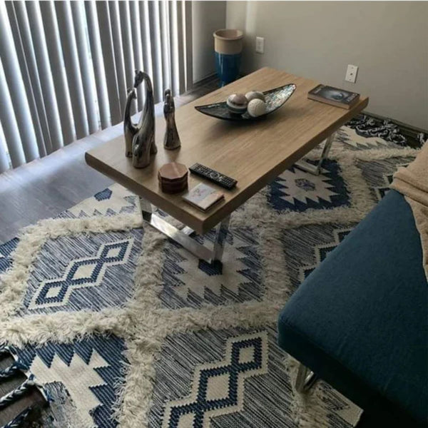 Handmade pure wool rug - 200x150cm - LUS-192