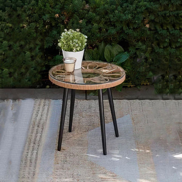 Sydney One Round Table for Outdoor Decoration