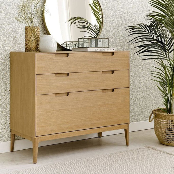 Side Drawer Unit Counter Wood with Doco Paint + Oyster – Model CHW-054