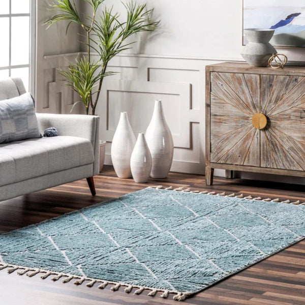 Handmade pure wool rug - 200x150cm - LUS-205