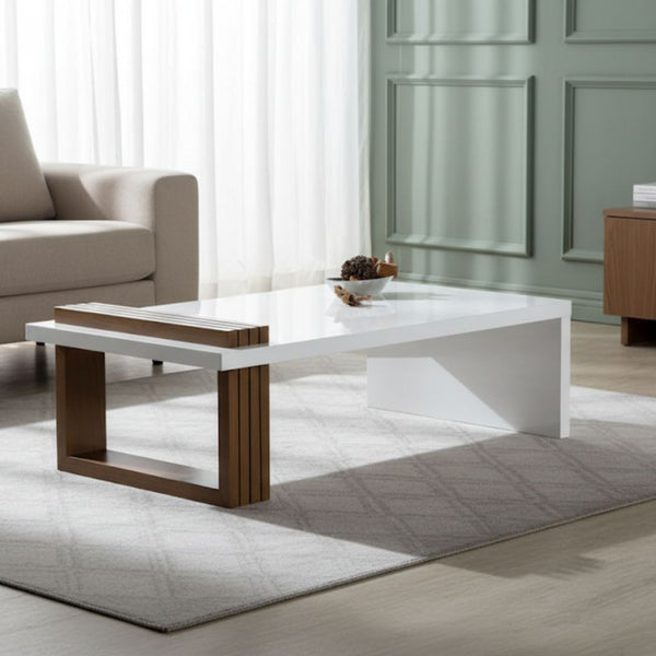 تربيزة قهوة خشب MDF وأرجل موسكي بدهان أوستر – موديل CHW-088