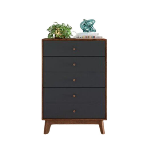 Side Wooden Counter Drawer Unit with Doco Paint + Oyster – Model CHW-046