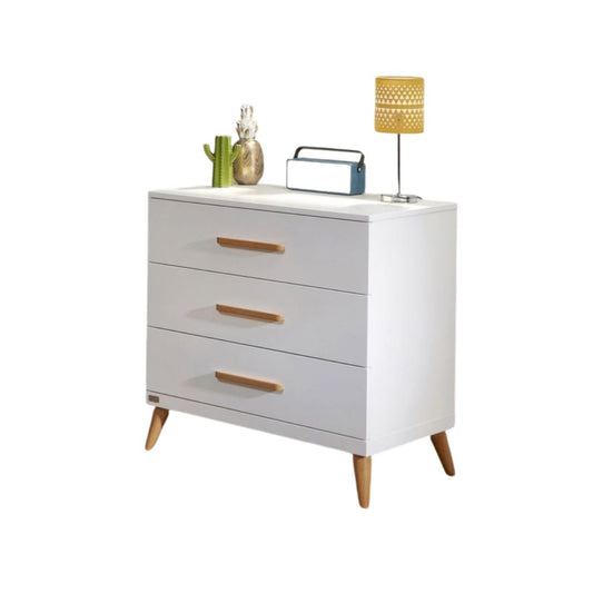 Side Wooden Counter Drawer Unit with Doco Paint + Oyster – Model CHW-049