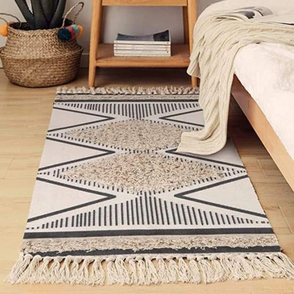 Handmade pure wool rug - 200x150cm - LUS-242