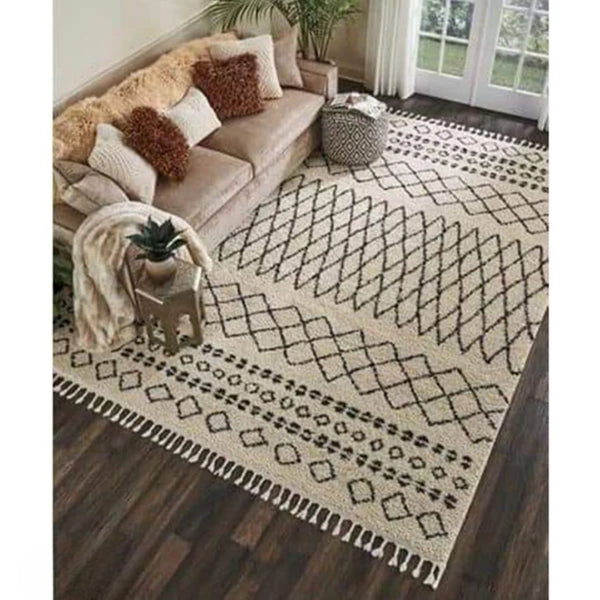 Handmade pure wool rug - 200x150cm - LUS-260