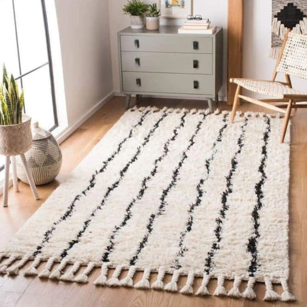 Handmade pure wool rug - 200x150cm - LUS-279