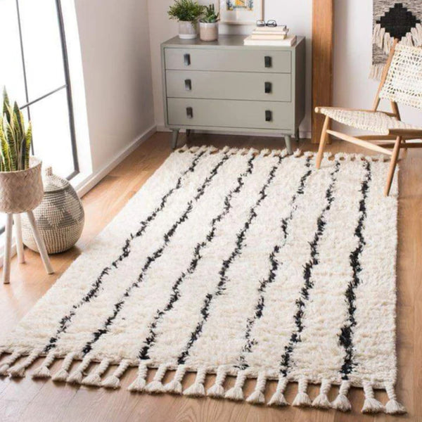 Handmade pure wool rug - 200x150cm - LUS-285