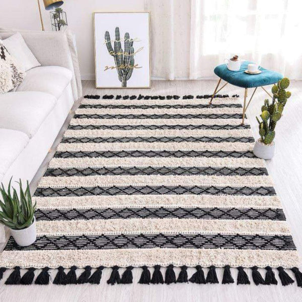 Handmade pure wool rug - 200x150cm - LUS-289