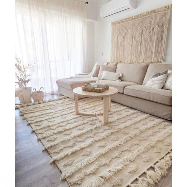 Handmade pure wool rug - 200x300cm - LUS-163