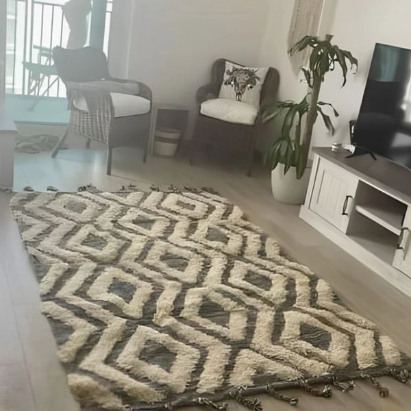 Handmade pure wool rug - 200x300cm - LUS-173