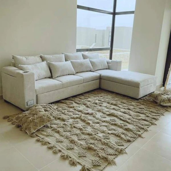 Handmade pure wool rug - 200x300cm - LUS-195