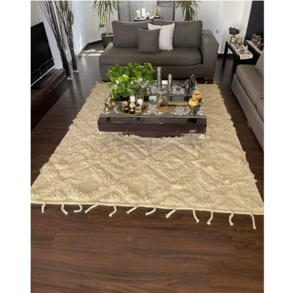 Handmade pure wool rug - 200x300cm - LUS-200