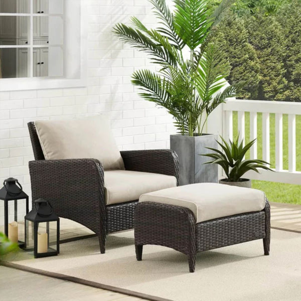 Tyson rattan lounge chair