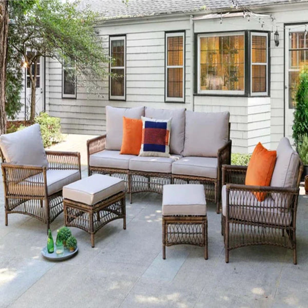 طقم يكفي 7 افراد من الرتان - OS-281