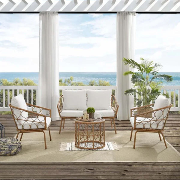 طقم يكفي 4 افراد من الرتان - OS-289