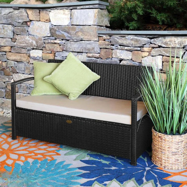 Astrid rattan sofa multi-use