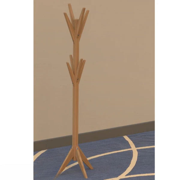 Red beech wood clothes hanger - OBG-025