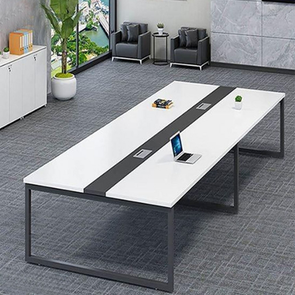 Meeting table - 240x120 - Spanish MDF wood with metal chassis - CEM-031