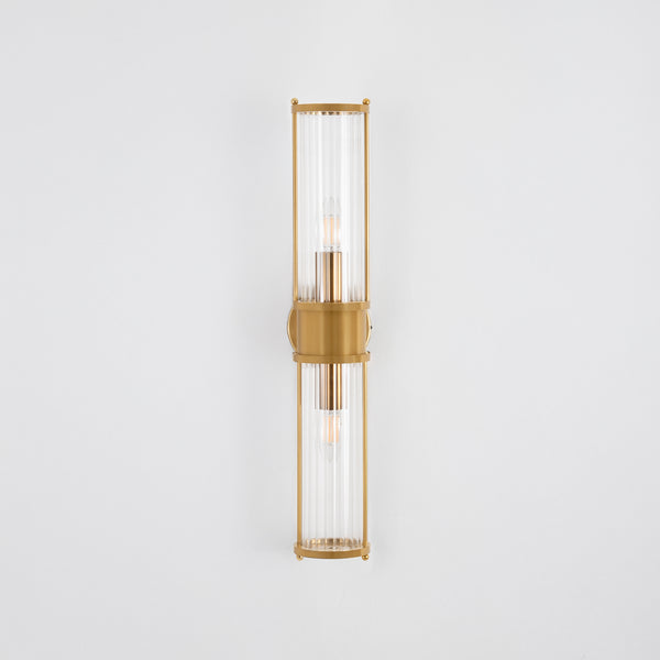 Wall sconce metal and transparent glass model WDD-056 – Elegant design with modern lighting from Oscar Furniture