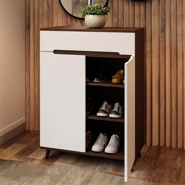 High quality MDF wooden shoe cabinet - OAL-005