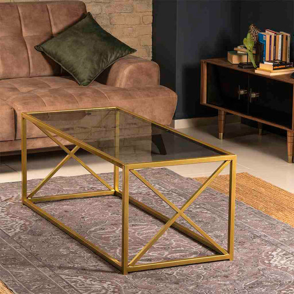 Exoma coffee table 100 * 50 glass