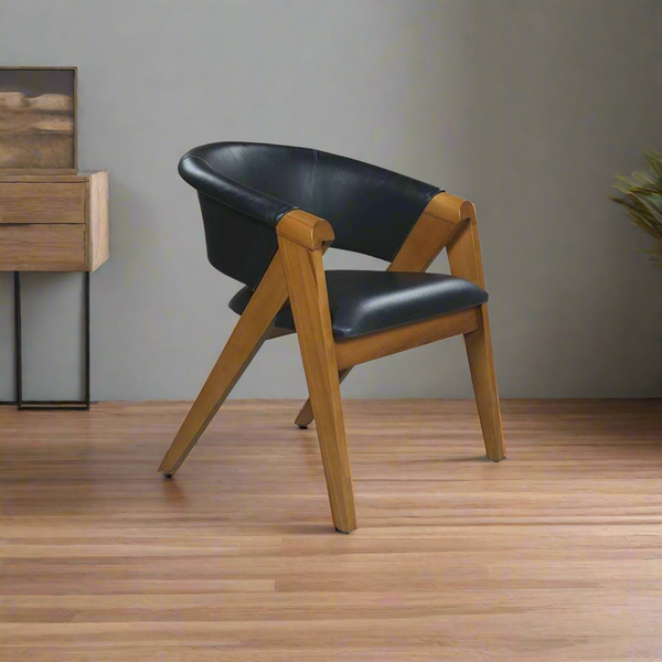 Modern chair - high quality natural wood - OMD-196