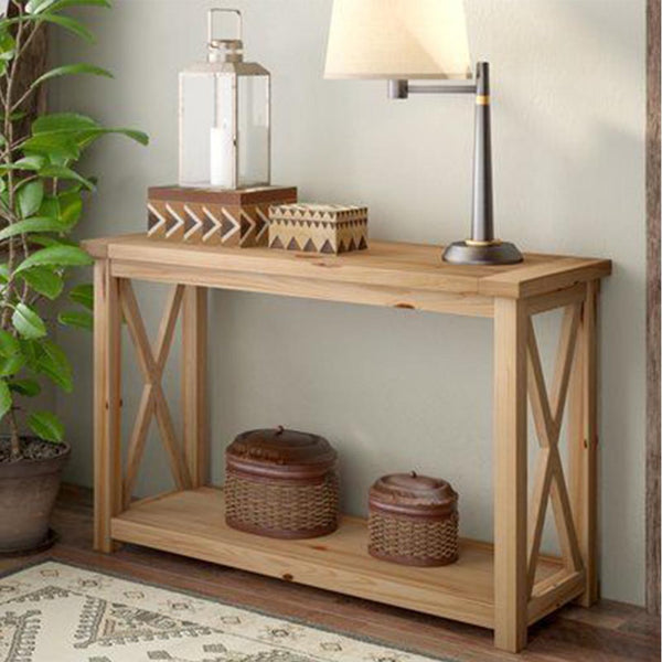 Natural wood console - 120X 90 - ELG-030