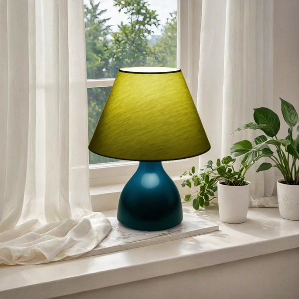 Metal and fabric lamps for interior decoration - ELF-029