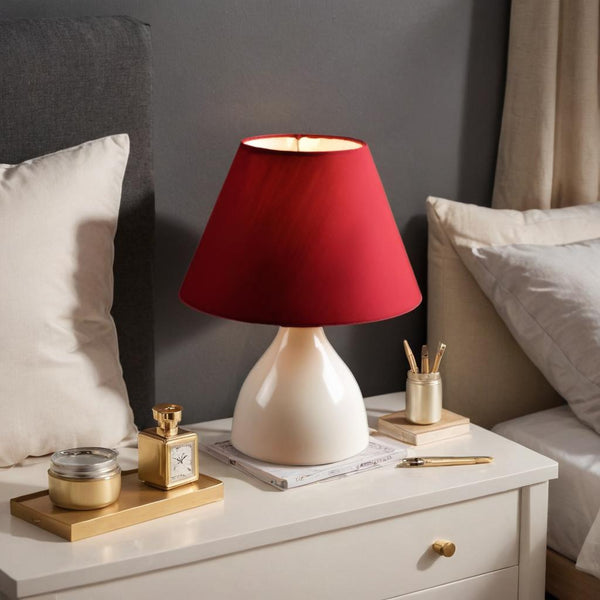 Metal and fabric lamps for interior decoration - ELF-032