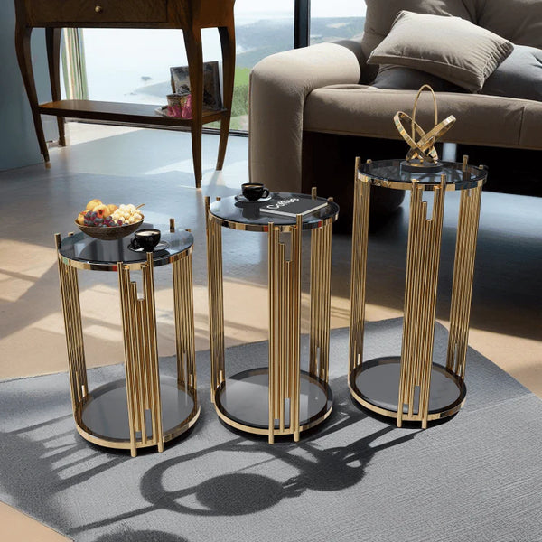 Stainless Steel Side Table - ORX-057