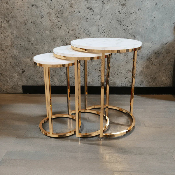 Stainless Steel Side Table - ORX-062