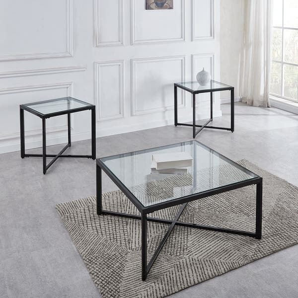 Brita iron coffee table, electrostatic paint