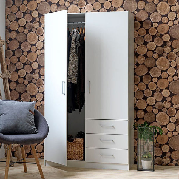 MDF wooden wardrobe 18 mm - MOD-016