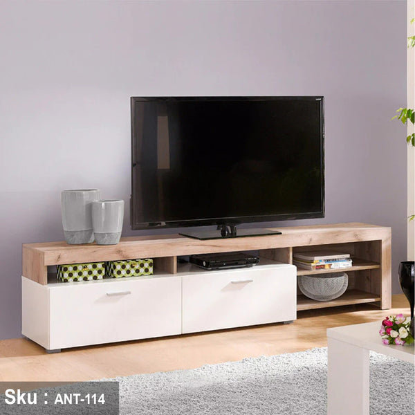 ترابيزة تليفزيون خشب MDf عالي الجودة - 150cmX30cm - ANT-114