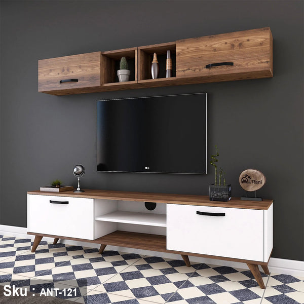 ترابيزة تليفزيون خشب MDf عالي الجودة - 160cmX40cm - ANT-121