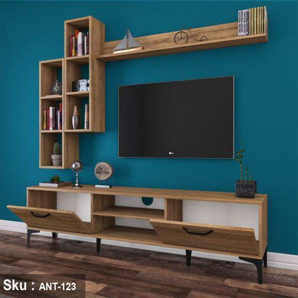 ترابيزة تليفزيون خشب MDf عالي الجودة - 160cmX40cm - ANT-123
