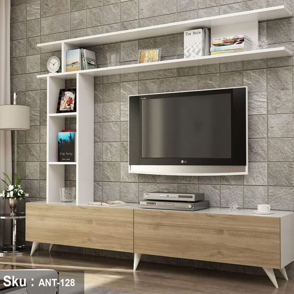 ترابيزة تليفزيون خشب MDf عالي الجودة - 160cmX40cm - ANT-128