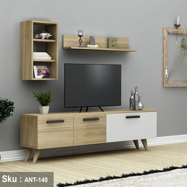 ترابيزة تليفزيون خشب MDf عالي الجودة - 160cmX40cm - ANT-140