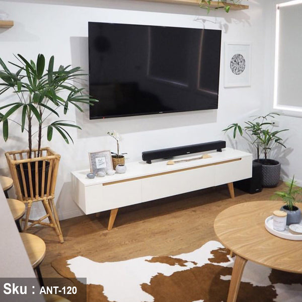 ترابيزة تليفزيون خشب MDf عالي الجودة - 160cmX40cm - ANT-120