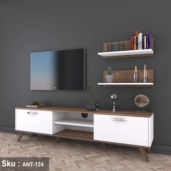ترابيزة تليفزيون خشب MDf عالي الجودة - 160cmX40cm - ANT-124