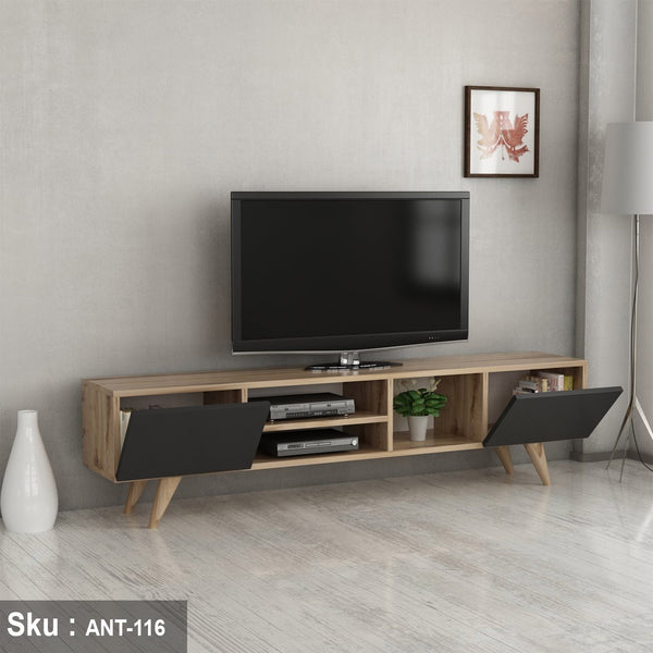 ترابيزة تليفزيون خشب MDf عالي الجودة - 160cmX35cm - ANT-116