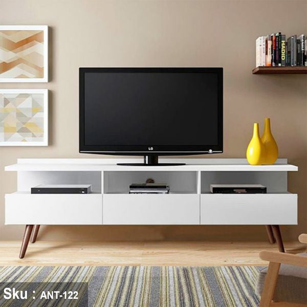 ترابيزة تليفزيون خشب MDf عالي الجودة - 160cmX40cm - ANT-122
