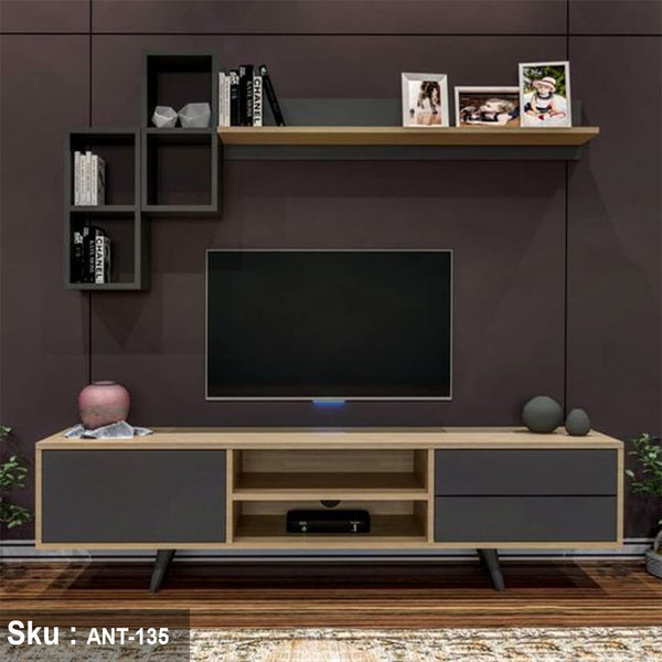 ترابيزة تليفزيون خشب MDf عالي الجودة - 180cmX40cm - ANT-135