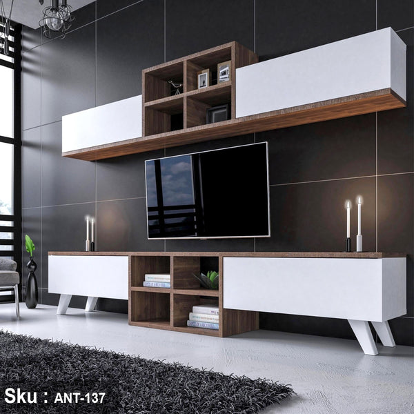 ترابيزة تليفزيون خشب MDf عالي الجودة - 220cmX40cm - ANT-137