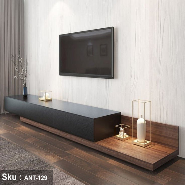 ترابيزة تليفزيون خشب MDf عالي الجودة - 240cmX40cm - ANT-129