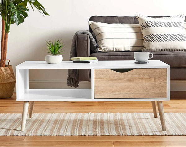 High quality MDF wood coffee table - 100cmX50cm - ANT-152
