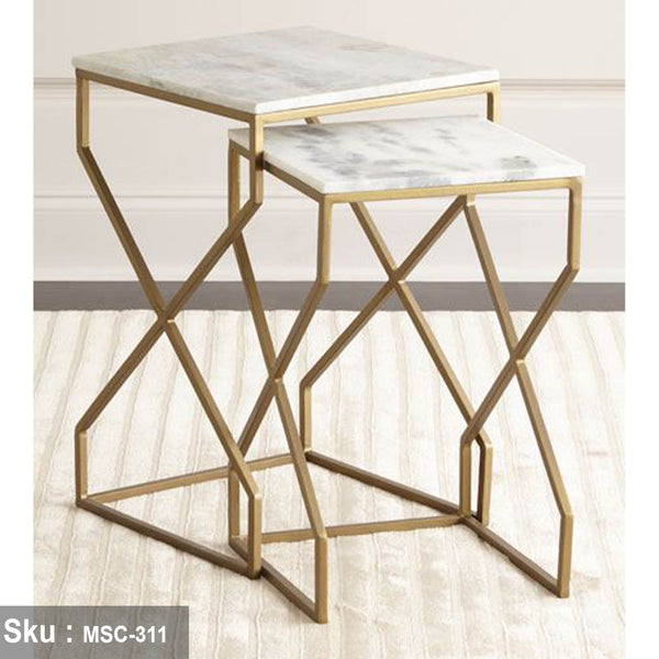 جيرالدا ترابيزة جانبية حديد دهان الكتروستاتيك - اوسكار رتان