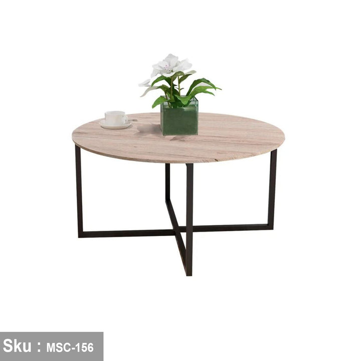 دانييلا ترابيزة قهوة  80 * 45   خشب MDF - اوسكار رتان