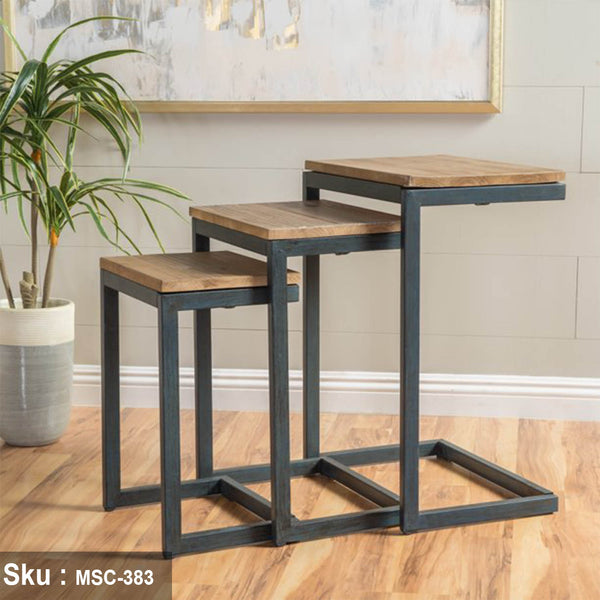 ريتا ترابيزة جانبية خشب MDF - اوسكار رتان