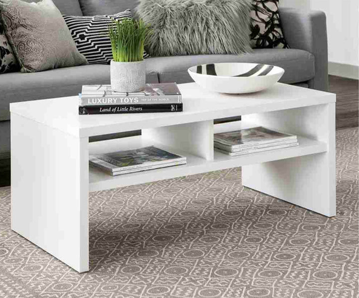 ريلين ترابيزة قهوة 80 * 45 خشب MDF - اوسكار رتان